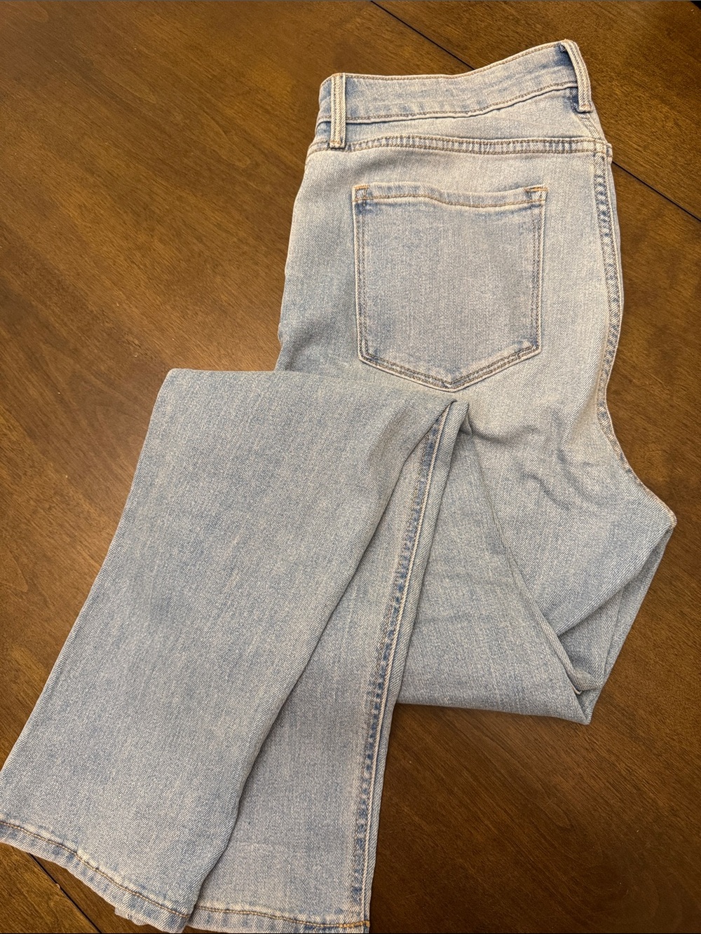 Old Navy Light Blue Straight Leg Jeans